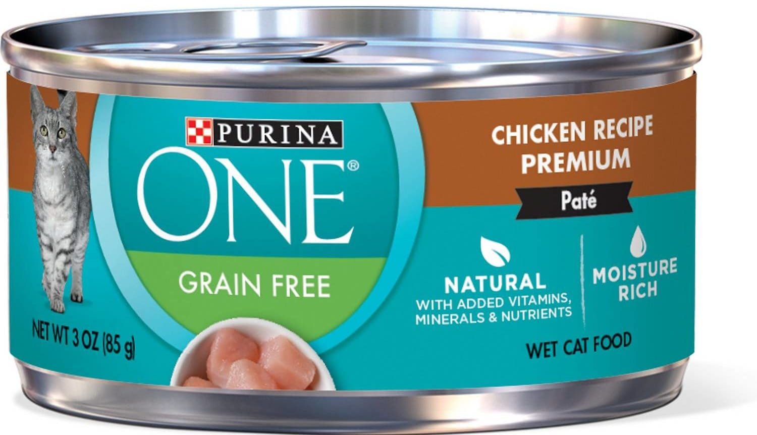 Purina ONE kuřecí paštika bez obilovin krmivo pro kočky (1)