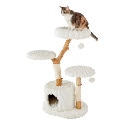 Frisco Natural Wood Moderní Cat Tree