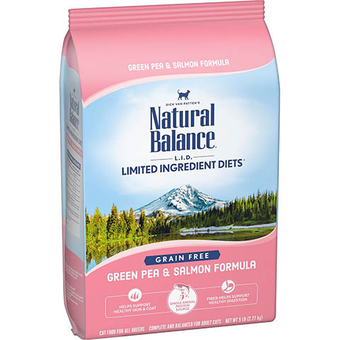 Natural Balance L.I.D. Diety s omezeným množstvím ingrediencí Zelený hrášek a losos