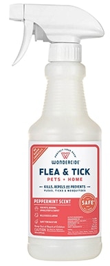 Wondercide Peppermint & Indoor Spray proti blechám a klíšťatům pro psy a kočky
