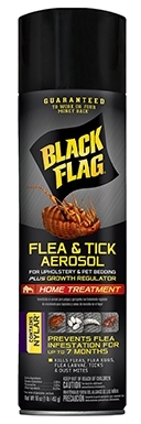 Domácí ošetřující sprej proti blechám a klíšťatům Black Flag