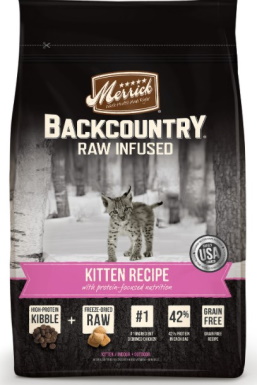 Krmivo pro kočky Merrick Backcountry Grain-Free Kitten Recipe