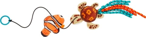 Pixar Nemo & Squirt skákací hračka pro kočky s Catnipem