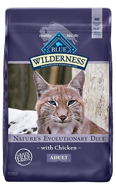 Blue Buffalo Wilderness Kuře Recept na suché krmivo pro kočky