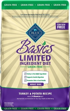 8Blue Buffalo Basics Limited Ingredience Bezobilná receptura Krůtí a bramborový