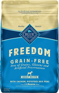 Suché krmivo pro dospělé bez obilovin Blue Buffalo Freedom