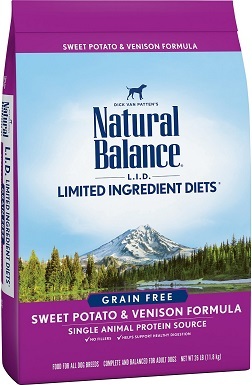 1 Natural Balance L.I.D. Diety s omezeným množstvím ingrediencí sladké brambory a zvěřina