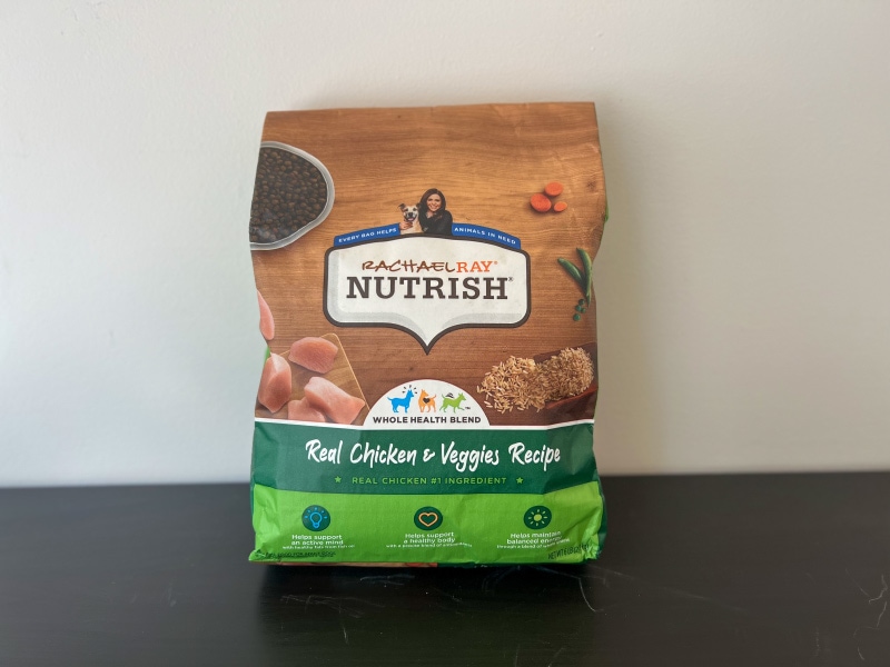 rachael ray nutrish pravé kuřecí a vegetariánské suché krmivo pro psy