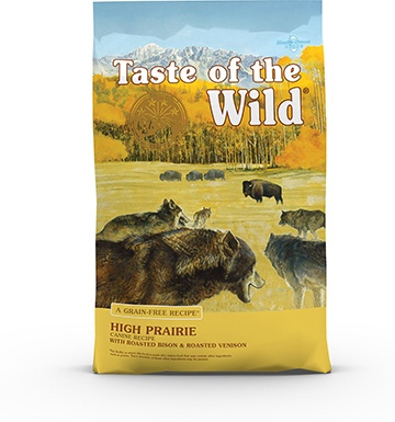 Suché krmivo pro psy Taste of the Wild High Prairie bez obilovin