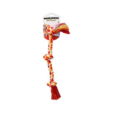 Lanová tahací hračka Mammoth 20012F se 3 uzly