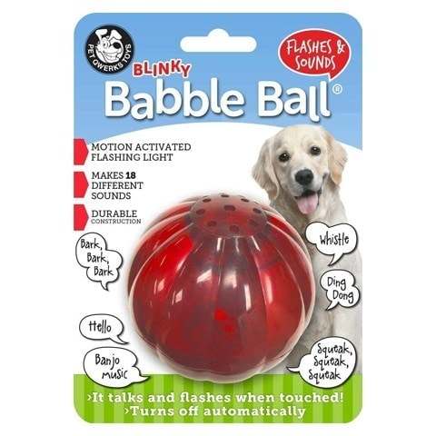 Hračka pro psy Pet Qwerks BLBB1 Babble Ball