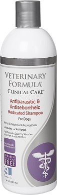 Antiparazitní a antiseboroický psí šampon pro klinickou péči 5Veterinary Formula Clinical Care