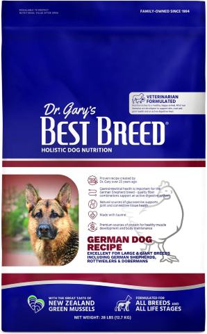 Nejlepší holistické německé suché krmivo pro psy Dr. Garyho