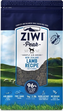 Jehněčí ziwi Peak sušené vzduchem