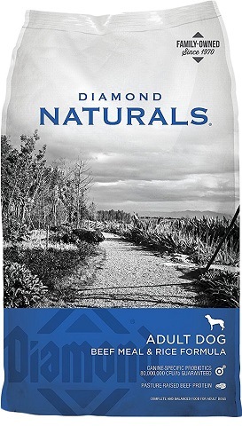 Diamond Naturals Beef Meal & Rice Formula pro dospělé suché krmivo pro psy