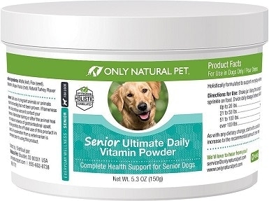 Pouze přírodní denní vitamín pro domácí mazlíčky Senior Ultimate