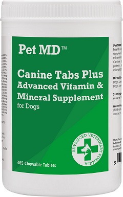 Pet MD Canine Tabs