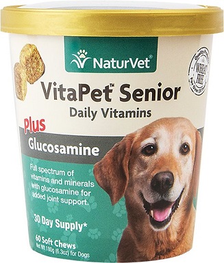 Denní vitamíny pro seniory NaturVet VitaPet