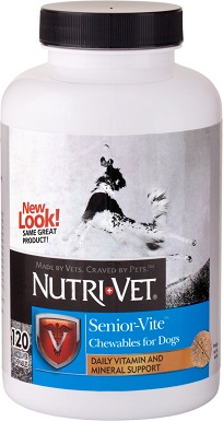 Žvýkací žvýkačky pro psy Nutri-Vet Senior-Vite