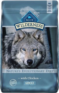 1Blue Buffalo Wilderness Chicken Recept Suché krmivo pro psy bez obilovin