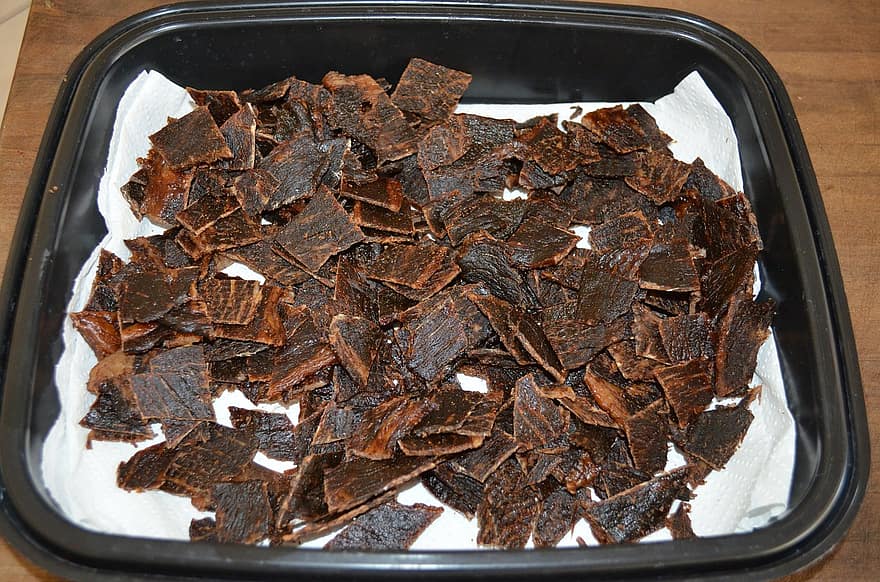 talíř hovězí jerky