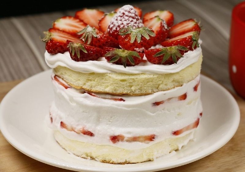torta alle fragole
