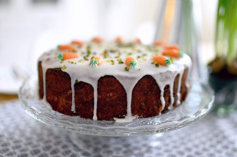 torta di carote