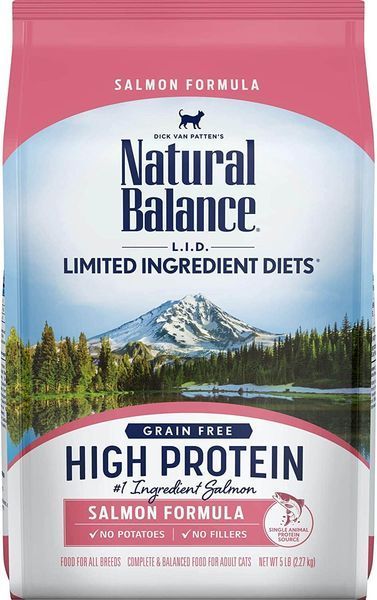 Natural Balance Limited Ingredient Diet, jossa on runsaasti proteiinia