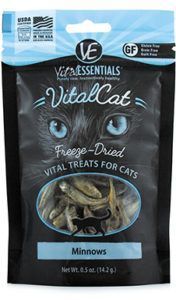 Vital Essentials Minnows frysetørkede kattegodbiter