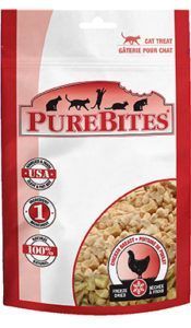 PureBites kyllingbryst frysetørket rå kattegodbiter