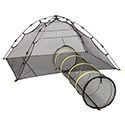 Outback Jack Kitty Compound Katzenlaufstall Zelt & Tunnel