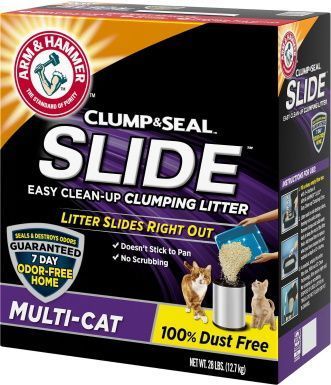 Arm & Hammer Litter Slide Multi-Cat Areia perfumada para gatos