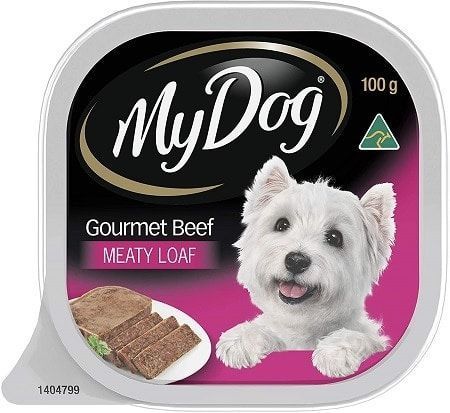 8MY DOG Gourmet Beef Nassfutter für Hunde 100 g Schale