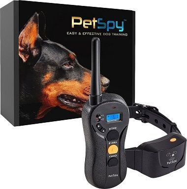 4PetSpy P620 Collier de dressage pour chien étanche réglable facile et efficace