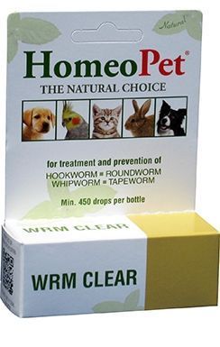 Homeopet WRM klar ormekur