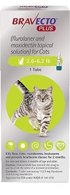 Bravecto Plus topisk opløsning til katte