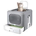 BARMI Katzentoilette Faltbarer Top Entry