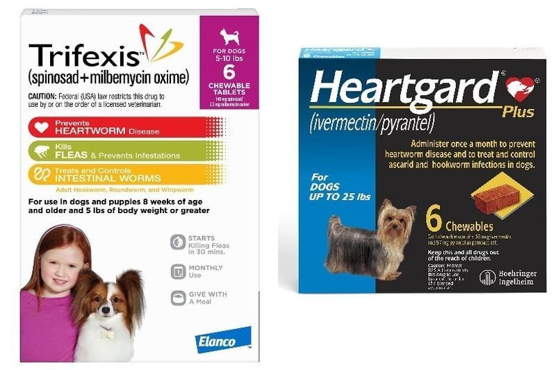 trifexis vs heartgard plus