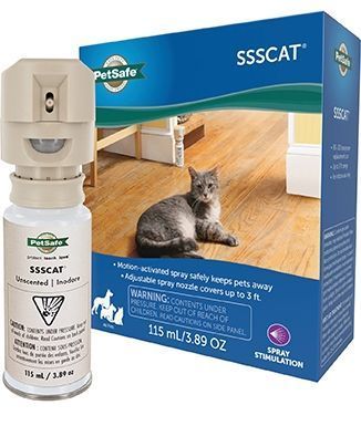 PetSafe SSSCAT liikkeellä aktivoitava koiran ja kissan suihke