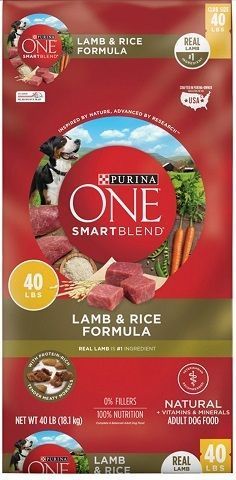 Purina ONE SmartBlend Lam & Ris Voksen Formula Tørfoder til hunde