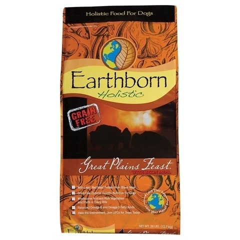 Earthborn Holistic Great Plains Feast Suché krmivo pro psy bez obilovin