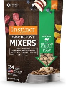 Instinct mrazem sušené syrové mixéry Boost