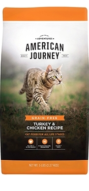 American Journey Turecko a kuřecí recept Suché krmivo pro kočky bez obilovin
