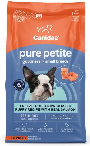CANIDAE PURE Petite Puppy malého plemene bez obilovin se suchým krmivem pro psy s lososem