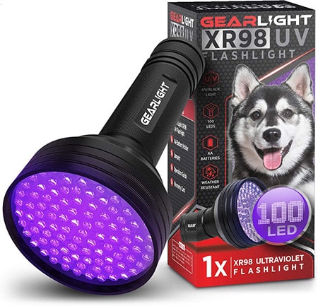 Svítilna GearLight UV Black Light XR98