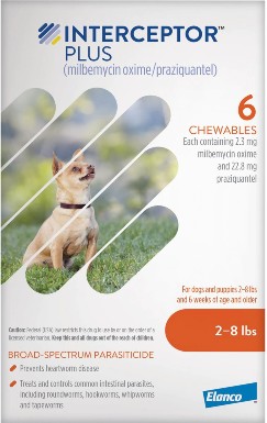 Interceptor Plus Chew pro psy