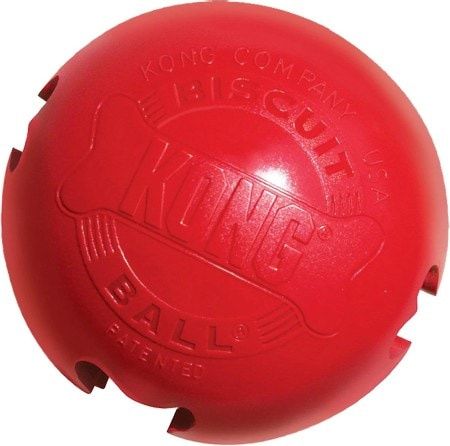 KONG Classic Biscuit Ball Dog Lelu